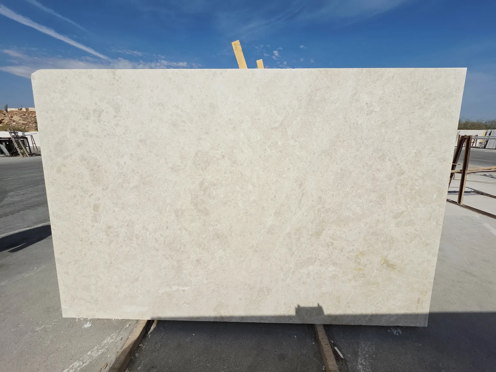 White Pearl Marble slab
